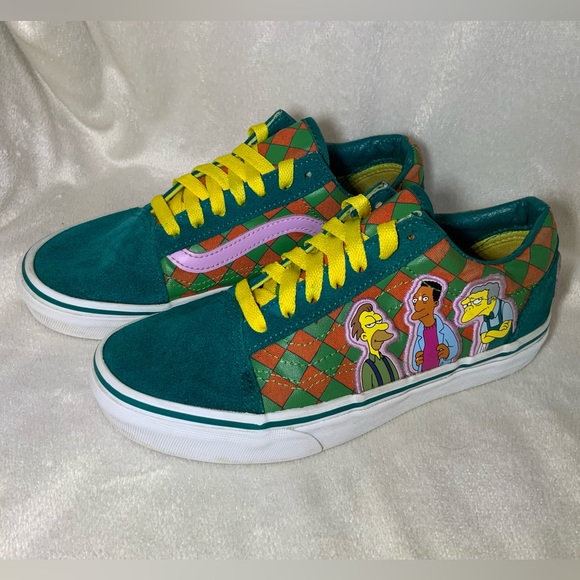 VANS (The Simpsons) Moe’s Limited Edition shoes women’s size 6 men’s size 4.5 - Picture 2 of 9